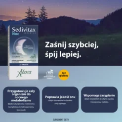 Sedivitax Noc Advanced, tabletki, 27 szt.