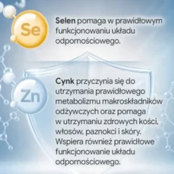 Selen + cynk z witaminami, tabletki, 30 szt.