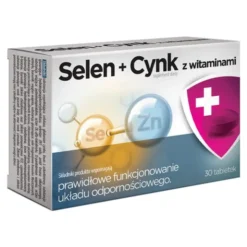 Selen + cynk z witaminami, tabletki, 30 szt.