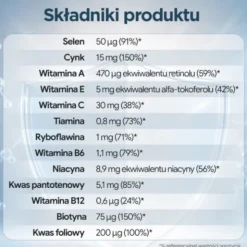 Selen + cynk z witaminami, tabletki, 30 szt.