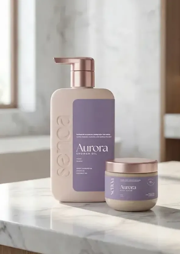 Senoa Aurora Shower Oil, nawilżający olejek do mycia pod prysznic, 250 ml