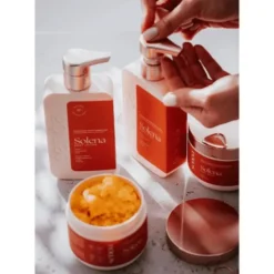 Senoa Solena Body Scrub, peeling wygładzający do ciała, 300 g