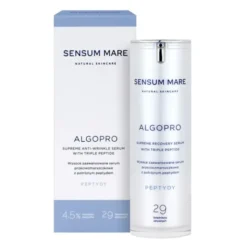 Sensum Mare Algopro, wysoce zaawansowane serum przeciwzmarszczkowe z potrójnym peptydem, 30 ml