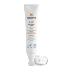 Sesderma C-Vit Eye Contour Cream, rozświetlający krem pod oczy, 15 ml