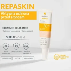 Sesderma Repaskin Silk Touch, krem koloryzujący SPF50, 50 ml