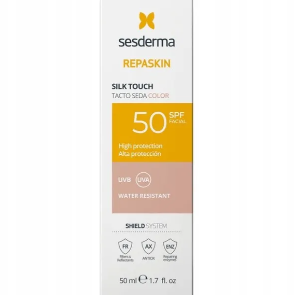 Sesderma Repaskin Silk Touch, krem koloryzujący SPF50, 50 ml