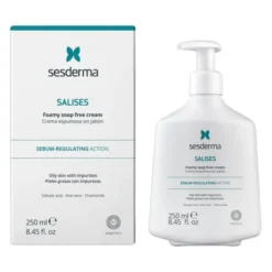 Sesderma Salises, pienisty krem bez mydła, 250 ml