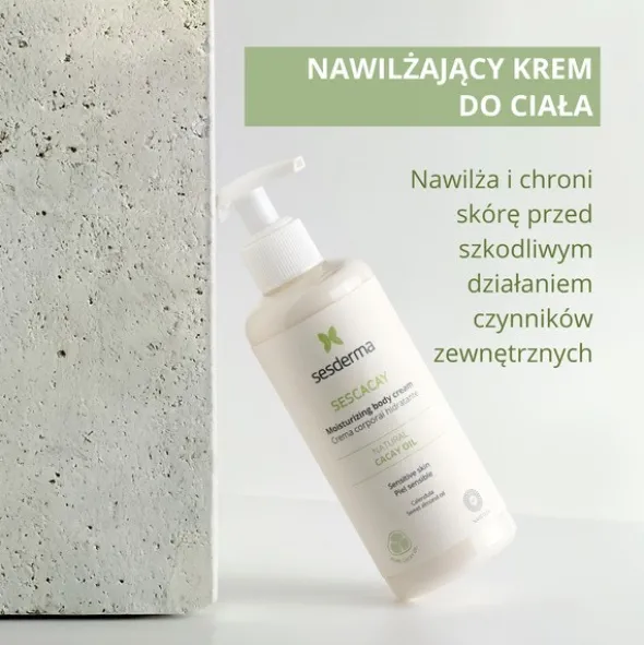 Sesderma Sescacay, krem nawilżający do ciała, 250 ml
