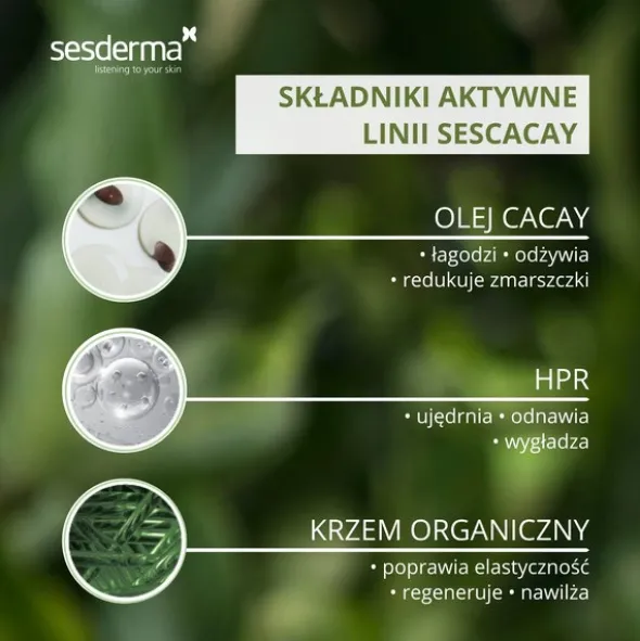 Sesderma Sescacay, krem nawilżający do ciała, 250 ml
