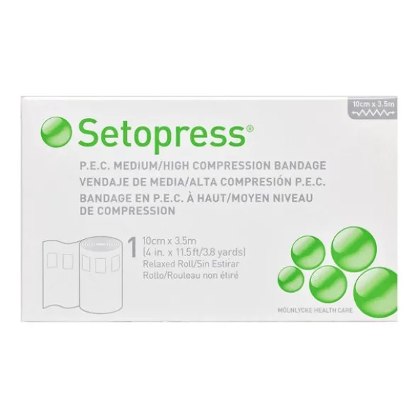 Setopress, bandaż do kompresjoterapii, 10 cm x 3,5 m, 1 szt.