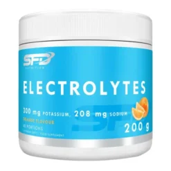SFD Electrolytes, proszek, smak pomarańczowy, 200 g