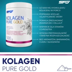 SFD Kolagen Pure Gold, proszek, 500 g