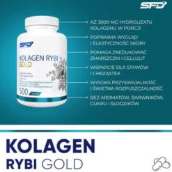 SFD Kolagen Rybi Gold, tabletki, 500 szt.