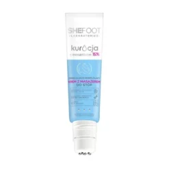 SheFoot, zmiękczająco - wygłądzający krem z masażerem do stóp 15% mocznika, 50 ml