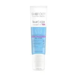 SheFoot, zmiękczająco - wygłądzający krem z masażerem do stóp 15% mocznika, 50 ml