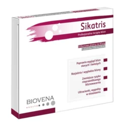 Sikatris, silikonowy plaster na blizny, 10 cm x 10 cm, 5 szt.