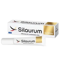 Silaurum, silikonowy żel na blizny z nanokoloidami złota, 15 ml