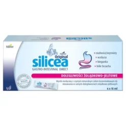 Silicea Gastro-Intestinal Direct, żel, 6 x 15 ml