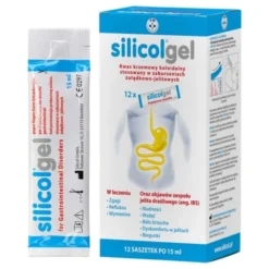 Silicolgel, żel doustny w saszetkach, 15 ml x 12 szt.