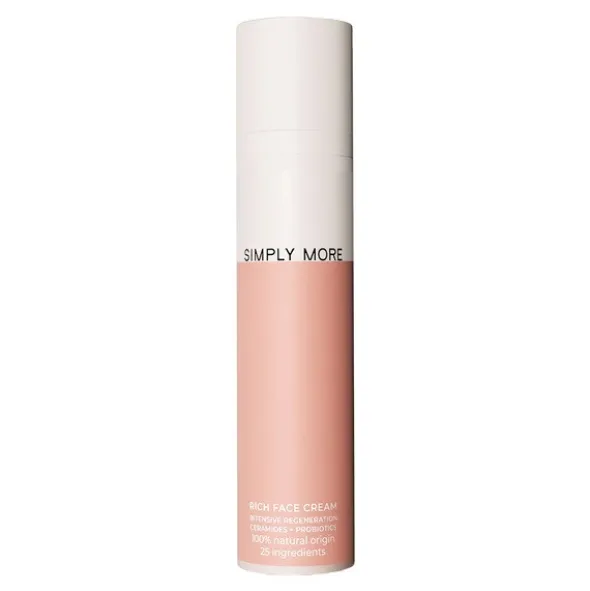 Simply More Rich Face Cream, intensywnie regenerujący krem do twarzy o bogatej konsystencji, 50 ml