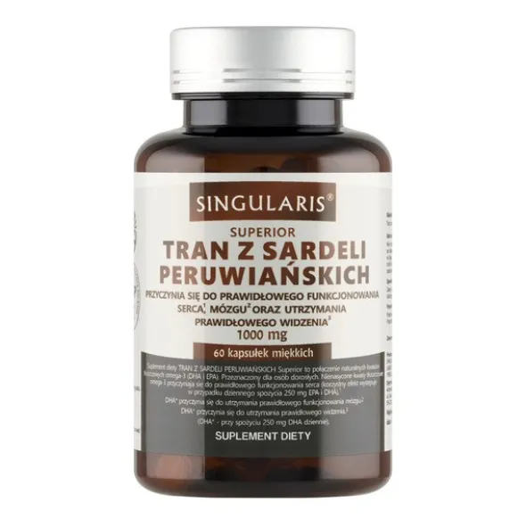 Singularis Superior Tran z sardeli peruwiańskich 1000 mg, kapsułki, 60 szt.