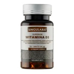 Singularis Witamina D3 2000 IU (50 µg), kapsułki miękkie, 120 szt.