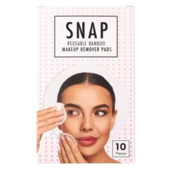 Sister Young Snap Pads, wielorazowe płatki kosmetyczne do demakijażu, 10 szt.