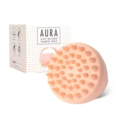 Sister Young, szczotka do mycia i masażu głowy Nude Pink, 1 szt.