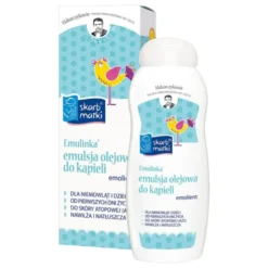 Skarb Matki Emulinka, emulsja olejowa do kąpieli dla niemowląt i dzieci, 250 ml