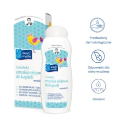 Skarb Matki Emulinka, emulsja olejowa do kąpieli dla niemowląt i dzieci, 250 ml