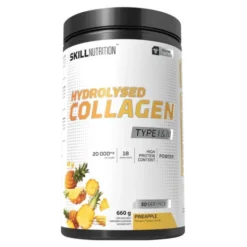 Skill Nutrition Hydrolysed Collagen Type I & III, proszek, smak pineapple, 660 g