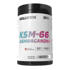 Skill Nutrition KSM-66 Ashwagandha, kapsułki, 180 szt.