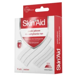 Skin Aid, paski jałowe do zamykania ran, 11 szt.