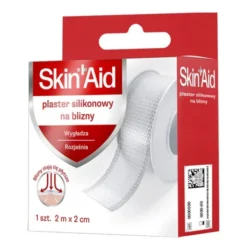 Skin Aid, plaster silikonowy na blizny, 2 m x 2 cm, 1 szt.