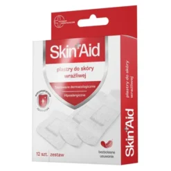 Skin Aid, plastry do skóry wrażliwej, 12 szt.