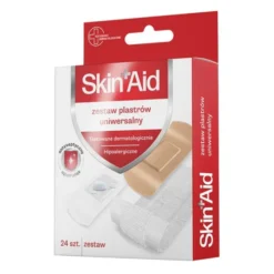 Skin Aid, zestaw plastrów uniwersalnych, 24 szt.