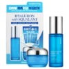 Skin627 Hyaluron with Squalane, nawilżający zestaw kosmetyków do twarzy, maseczka, 3 x 22 ml + krem, 50 g + serum, 50 ml
