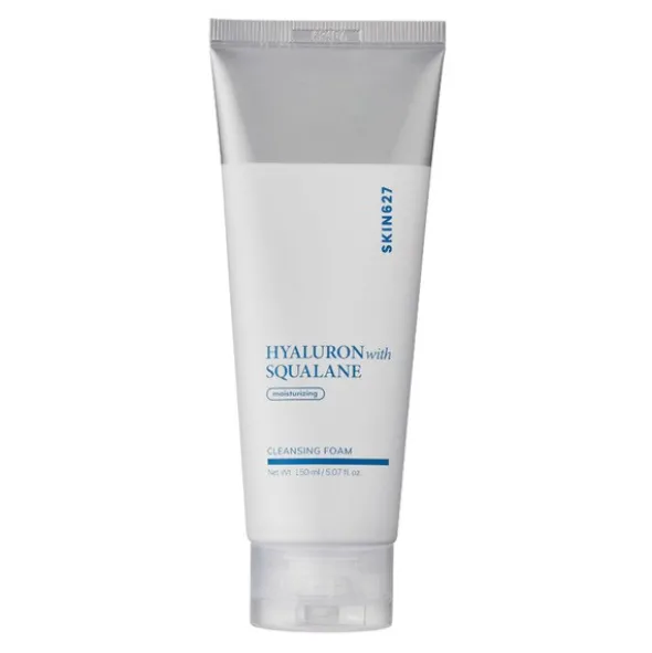Skin627 Hyaluron with Squalane, oczyszczająca pianka do twarzy, 150 ml