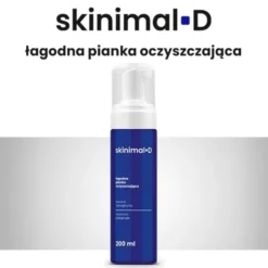 Skinimal D, łagodna pianka oczyszczająca, 200 ml