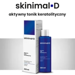 Skinimal D, aktywny tonik keratolityczny, 200 ml