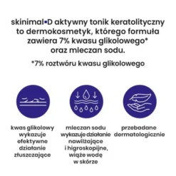 Skinimal D, aktywny tonik keratolityczny, 200 ml