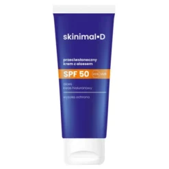 Skinimal D, krem przeciwsłoneczny z aloesem SPF50, 50 ml