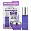 Skin627 Retinol with Bakuchiol, ujędrniający zestaw do twarzy, krem, 50 ml, serum, 50 ml, maseczki, 3 x 22 ml