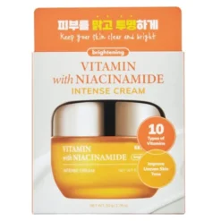 Skin627 Vitamin with Niacinamide Intense Cream, krem rozjaśniający do twarzy, 50 g
