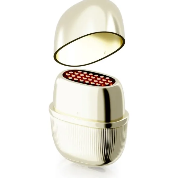 SkinWOW Shot Golden, urządzenie do pielęgnacji twarzy ze światłem LED, 1 szt.
