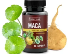 Skoczylas Maca żeń-szeń, gotu cola, kapsułki, 60 szt.