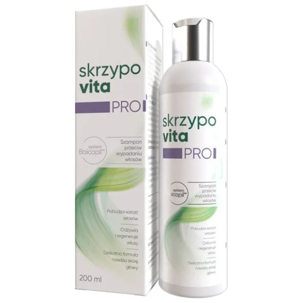 Skrzypovita Pro, szampon przeciw wypadaniu włosów, 200 ml