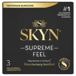 SKYN Supreme Feel, prezerwatywy, supercienkie, 3 szt.