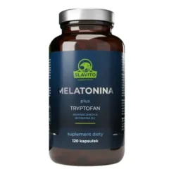 Slavito, Melatonina plus Tryptofan, kapsułki, 120 szt.