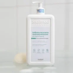 Snailmed, delikatny żel do mycia twarzy przeciw niedoskonałościom, dla cery skłonnej do trądziku, 480 ml